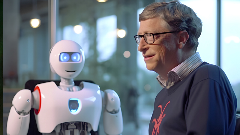 ডটকম বুদ্বুদে’র মতো হতে পারে এআই খাত: বিল গেটস ডটকম বুদ্বুদে’র মতো হতে পারে এআই খাত: বিল গেটস