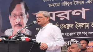 সংসদ নির্বাচনের আগে গণভোট হতে দেওয়া হবে না: ফখরুল