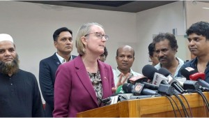 শান্তিপূর্ণ নির্বাচনে সহায়তা করতে চায় যুক্তরাজ্য: সারাহ কুক