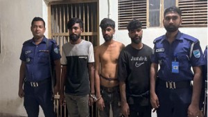 ভৈরবে পিকআপ ছিনতাইয়ের সময় তিন যুবক আটক