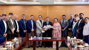 ভারতীয় হাইকমিশনারের সঙ্গে আইবিসিসিআইয়ের প্রতিনিধিদলের সাক্ষাৎ