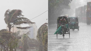 দুপুরের মধ্যে ঢাকাসহ পাঁচ অঞ্চলে বজ্রবৃষ্টি ও দমকা হাওয়ার পূর্বাভাস