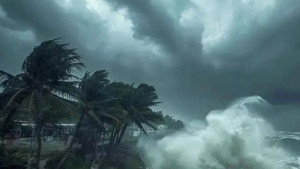 রাত ১টার মধ্যে ৬০ কিলোমিটার বেগে ঝড় হওয়ার পূর্বাভাস