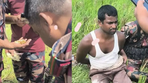 ধানক্ষেত থেকে উদ্ধার ২ কোটি টাকার স্বর্ণ, আটক ১