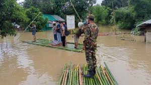 বন্যা পরিস্থিতি নিয়ন্ত্রণে চট্টগ্রামের ৭ উপজেলায় সেনা মোতায়েন