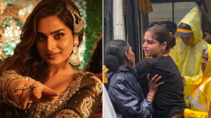 শিক্ষার্থীদের বিক্ষোভে গিয়ে আটক ‘ধুরন্ধর’ অভিনেত্রী আয়েশা খান