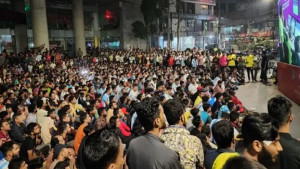 বড় পর্দায় বিশ্বকাপ দেখায় পুলিশের বিশেষ নজরদারি