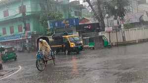 সিলেটে বাড়ছে নদীর পানি, বন্যার শঙ্কা