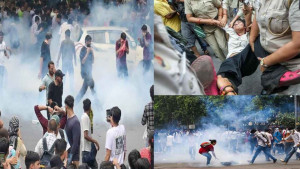 দিল্লিতে বিক্ষোভে পুলিশের সঙ্গে সংঘর্ষ, আহত ১১৮ পুলিশ সদস্য; গ্রেপ্তার ৭০
