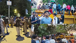 রাজনৈতিক উত্তেজনায় অচল দিল্লি, সংঘর্ষের পর ইন্টারনেট ও মেট্রোতে বিধিনিষেধ