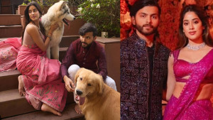 মেহেদিতে প্রেমিকের নাম, সম্পর্ক নিয়ে ফের আলোচনায় জাহ্নবী কাপুর
