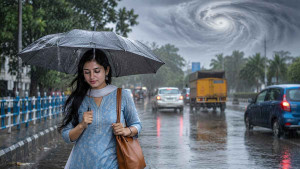 গভীর নিম্নচাপের প্রভাবে আজ থেকে বাড়তে পারে বৃষ্টি