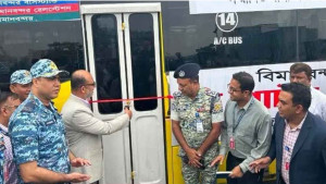 বিমানযাত্রীদের ভোগান্তি কমাতে শাহজালাল বিমানবন্দরে বিশেষ শাটল সেবা চালু