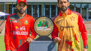 জিম্বাবুয়ের বিপক্ষে টি-টোয়েন্টি সিরিজ শুরু,  টস জিতে বোলিংয়ের সিদ্ধান্ত