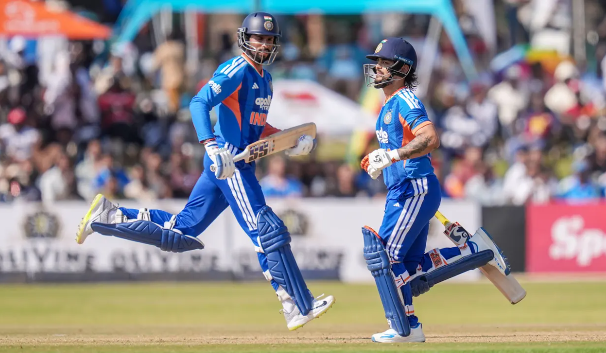 জিম্বাবুয়ের সামনে ভারতের ২১৯ রানের ঝড়