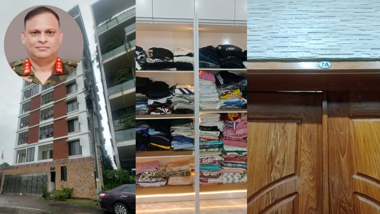 জলসিঁড়িতে জিয়াউল আহসানের আটতলা ভবনে দুদকের ইনভেন্টরি কার্যক্রম