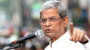 গণতন্ত্রের বিরুদ্ধে ষড়যন্ত্রের অভিযোগ মির্জা ফখরুলের