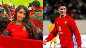 ব্রাজিল-মরক্কো ম্যাচের আগে আলোচনায় নোরা ফাতেহি ও আশরাফ হাকিমি