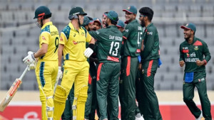 অস্ট্রেলিয়াকে হারিয়ে প্রথমবার ওয়ানডে সিরিজ বাংলাদেশের