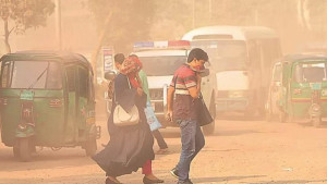 শহরের বিষাক্ত বাতাসে বাড়ছে শ্বাসকষ্টের রোগী
