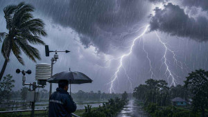 সকাল ৯টার মধ্যে দেশের ৮ জেলায় ঝড় হওয়ার পূর্বাভাস