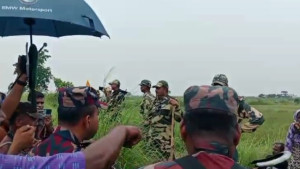 নওগাঁ সীমান্তে ৯ জনকে পুশইনের চেষ্টা, বিজিবির সতর্কতায় ব্যর্থ বিএসএফ