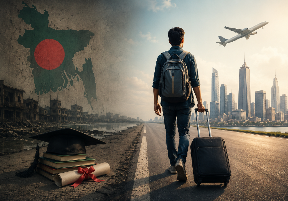 মেধা হারাচ্ছে দেশ
