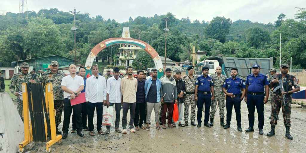 সাজা শেষে তামাবিল দিয়ে দেশে ফিরলেন ৭ বাংলাদেশি