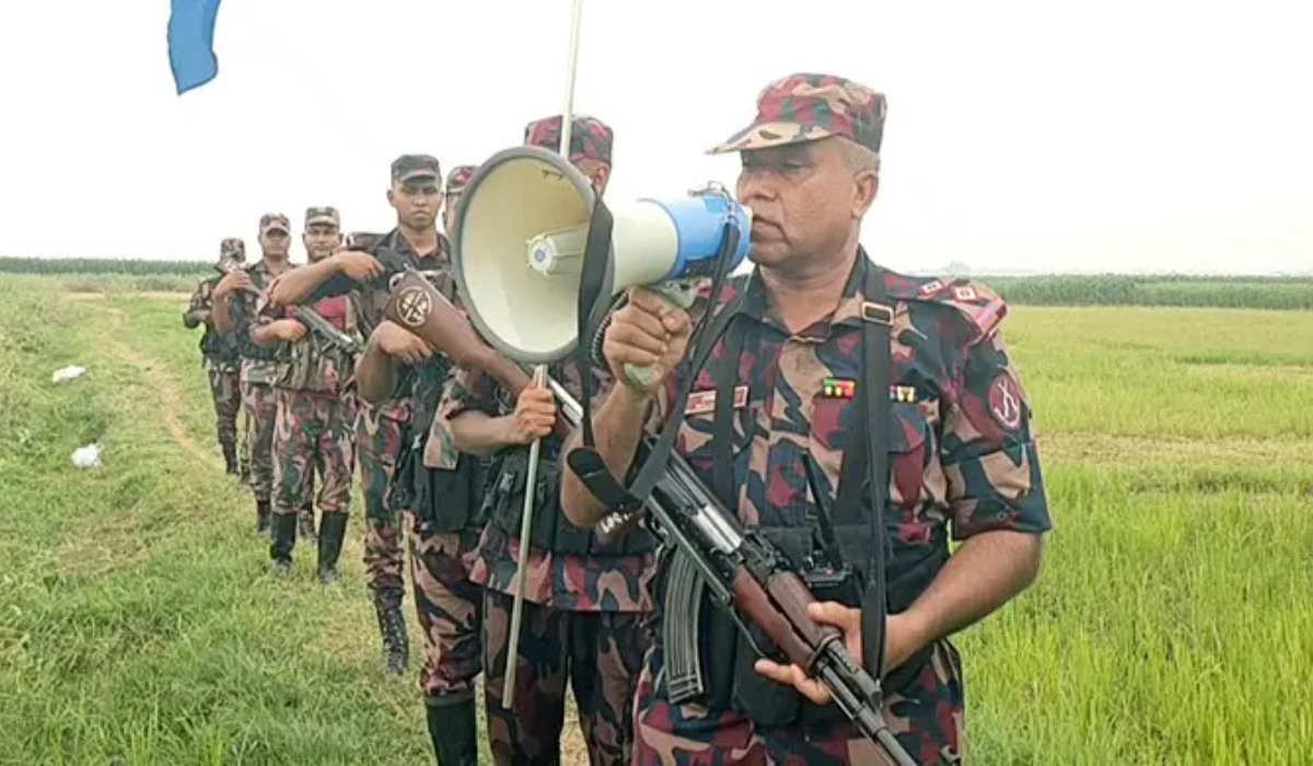 মুজিবনগর সীমান্তে বিএসেফের দশজনকে প্রবেশ করানোর চেষ্টা ব্যর্থ হলো