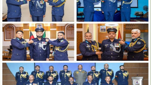 স্বাধীনতা দিবস উপলক্ষে বিমানবাহিনীতে অনারারি কমিশন প্রদান